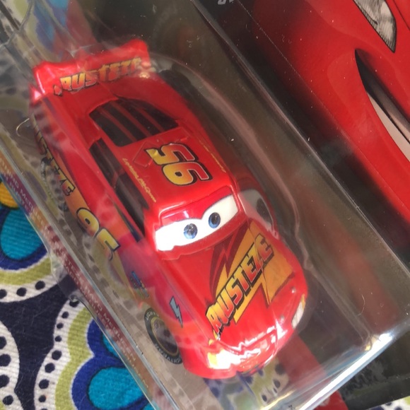 ♥️ Disney Pixar Cars Movie Red Flash McQueen 95 - Picture 3 of 9